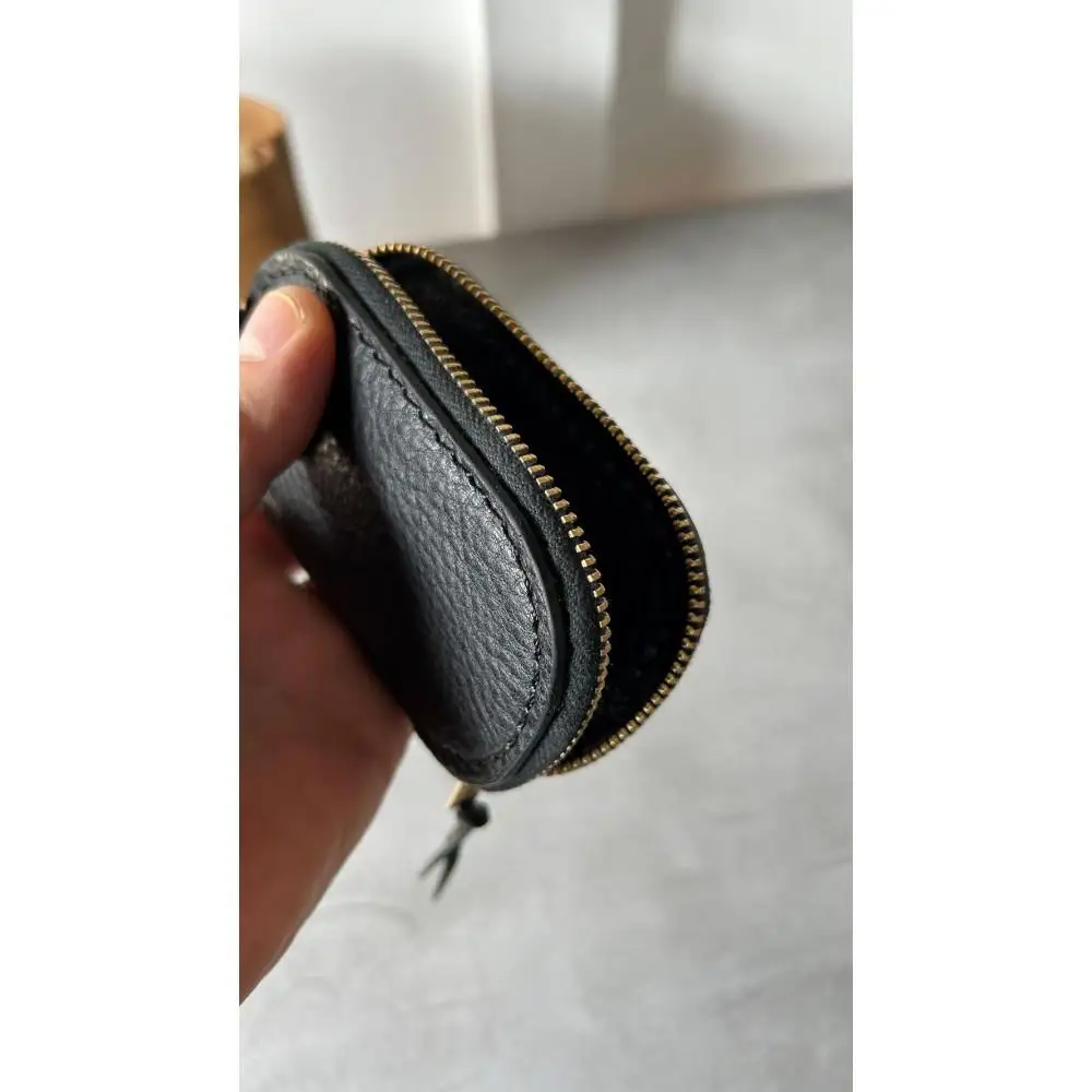 ラウンドファスナーキーケース【ブラック】