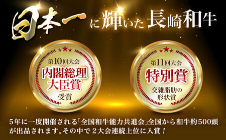 【12回定期便】長崎和牛サーロインステーキ用(約220g×2枚)　/　長崎和牛　ブランド牛　サーロイン　ステーキ　牛　牛肉　/　諫早市　/　長崎県央農業協同組合Aコープ本部 [AHAA020]
