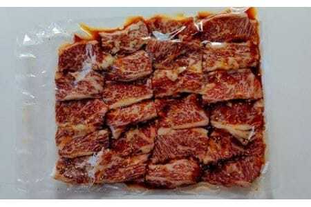 交雑牛 味付き上カルビ 焼肉 牛肉 牛肉