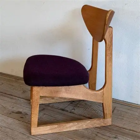 Lager Chair(ラガーチェア)NC パープル ミディアムブラウンフレーム【SWOF】_雑貨・日用品 椅子・チェア・ソファ 家具・インテリア _【1539044】