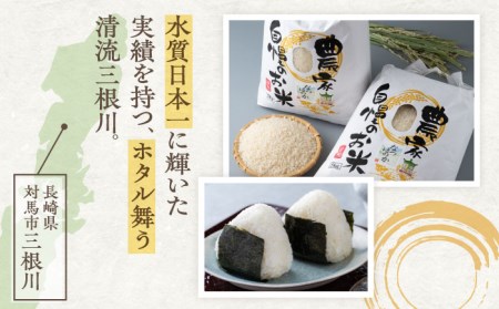 【R8年産】【2026年9月中旬頃より順次発送】対馬産 なつほのか 5kg×2「ほたる舞う三根川の米」 新米 米 お米 ご飯 ごはん 白米 10kg 10キロ 贈答用 [WAJ004]