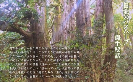 白龍のバスハーブ 「清め」2箱セット/ 一如庵 垣通し 熊笹 月桂樹 肉桂 真菰 松 蓬 天日塩 塩 浄化 ギフト 贈り物 龍伝説 入浴剤 送料無料 奈良県 宇陀市 ふるさと納税