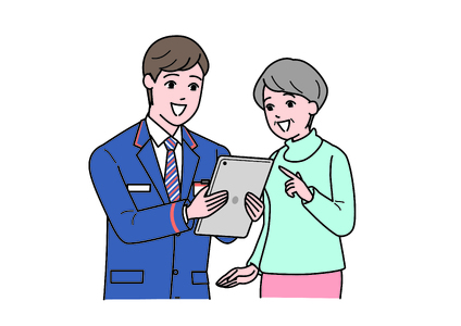 郵便局のみまもりサービス「みまもり訪問サービス（３カ月）」  [WCF001]