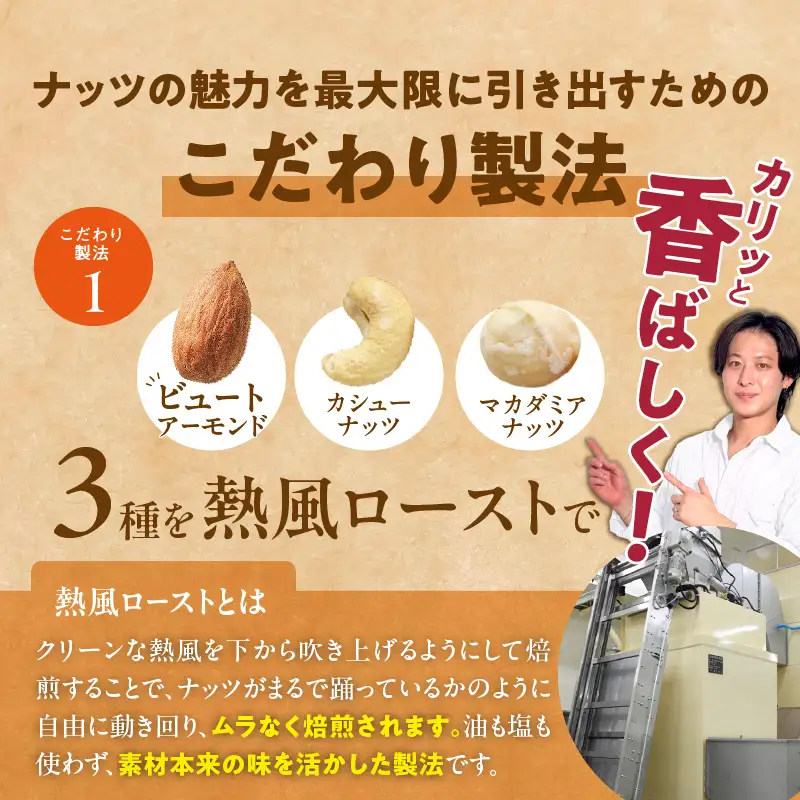 ミックスナッツ4種セット 計4kg(400g×10袋) アーモンド・カシューナッツ・生くるみ・マカダミアナッツ_ミックスナッツ 4種 4kg 工場直送 自家焙煎 小分け 素焼き マカダミアナッツ アーモンド カシューナッツ くるみ ナッツ ビュート種 無塩 無油 ノンオイル チャック付き おつまみ お菓子 福岡県 久留米市 送料無料 〔Ca538〕