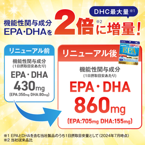 DHC EPA プレミアム 30日分 6個 (180日分) セット サプリメント 機能性表示食品 健康食品 DHA 青魚 中性脂肪 健康維持 静岡県 富士市 [sf014-039]