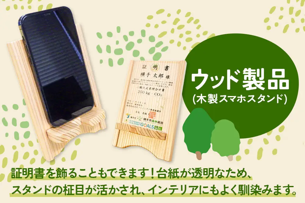 横手J‐クレジットで横手の森林を身近に! CO2削減 750kg相当