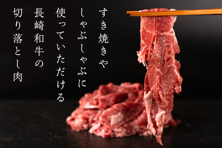 AI124 訳あり 牛肉 長崎和牛 切り落とし 計900g (300g×3P) [長崎県 島原市]