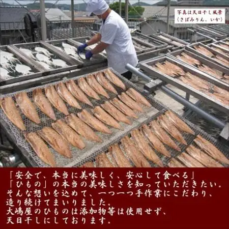 【無添加・天日干し・手造り】脂ノリノリさば三種の食べ比べセット_魚介・海産物  干物 _【配送不可地域：離島】【1539720】