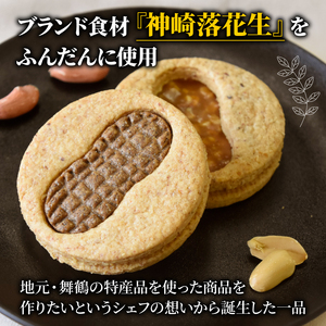 木の実のフリ 計10個 クッキー ジャパンケーキショー 金賞 落花生 ピーナッツ 神崎落花生 金賞 酸味 焼菓子 洋菓子 スイーツ キャラメル サブレ生地 舞鶴 京都
