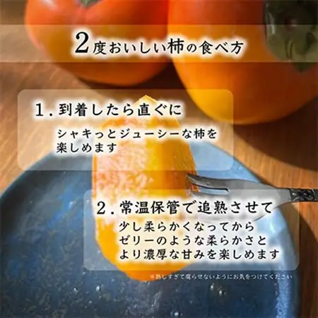 先行受付!　柿　種無し　赤秀品　超大玉　5～6個　こだわり農家厳選!【配送不可地域：離島】【1543604】