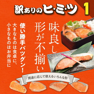 銀鮭切身 訳あり バラ詰め1.5kg_HD231-005