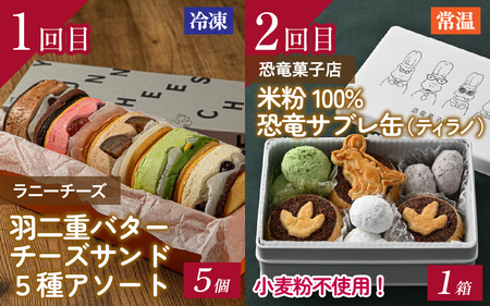 【ふくい至福のスイーツ定期便 6回コース】福井市ふるさと納税コンシェルジュが選んだ プレミアム返礼品［H-166001］/ 定期便