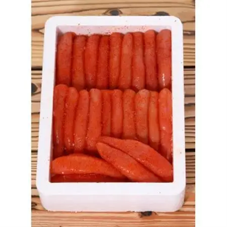 博多まるきた水産 無着色辛子明太子一本物1kg(大牟田市)_魚介・海産物 明太子  めんたいこ_【配送不可地域：離島】【1523325】