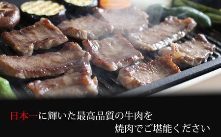  牛肉 【数量限定】きたかみ牛肉 上カルビ 焼肉用 350g E0149
