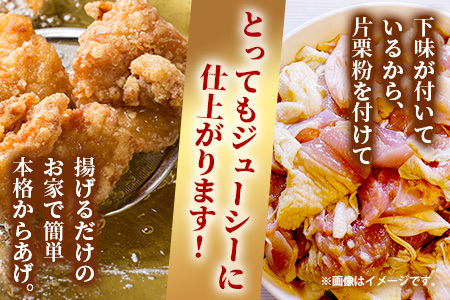 【数量限定】 村上精肉店 大人気の からあげ 1.1kg ( 550×2 )国内産 鶏 味付き ジューシー 手軽 冷凍 国産 唐揚げ カラアゲ お弁当 おかず 常備 ストック 021-0674