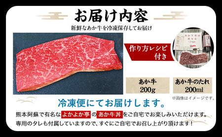 あか牛丼セット 道の駅竜北 熊本県 氷川町 牛丼 国産 熊本県産 あか牛