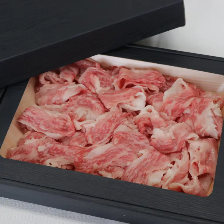しわもちもち牛 牛肉切り落とし バラ 500g (AM011) 牛肉切り落とし