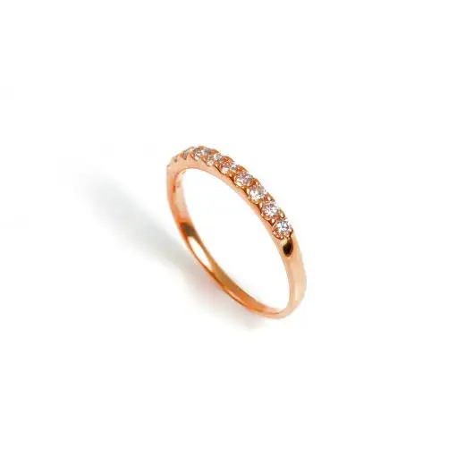 ピンキー　エタニティリング　0.18CT　Ｒ3996DI-R　ピンクゴールド【サイズ：1号～9号（0.5号刻み対応可）】