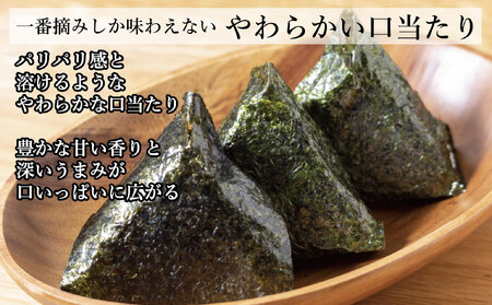 福岡有明のり 一番摘み 焼き海苔 合計63枚分(2切7枚入×9袋)【福岡有明海産】