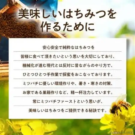 坂井養蜂場　みつばちの雫　500g+300g(合計800g)国産蜂蜜_調味料 はちみつ  ハチミツ 蜂蜜_【1254446】