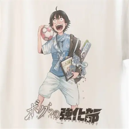 【ちゃんやつ】漫画「ボクらの強化部」TシャツLサイズ　デザインA　1枚_装飾品・工芸品 女性・レディース 洋服   装飾品・工芸品 男性・メンズ 洋服 _【1487624】