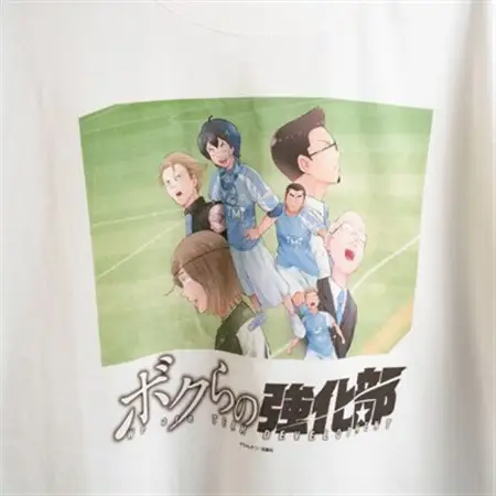 【ちゃんやつ】漫画「ボクらの強化部」TシャツLサイズ　デザインB　1枚_装飾品・工芸品 女性・レディース 洋服   装飾品・工芸品 男性・メンズ 洋服 _【1487639】