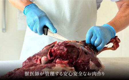 対馬もみじぼたん食べ比べ定期便 ジビエ ハンバーグ ベーコン ソーセージ 冷凍配送 定期便 鹿肉 猪肉 簡単調理  [WBH053]
