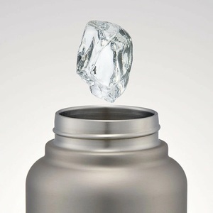 【スクリューハンドル付きマグボトル】 1000ml 」「シルバー」 〈スケーター株式会社〉 マグボトル 水筒 1リットル 1ｌ アウトドア 11-017