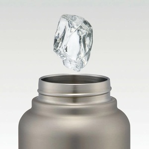 【スクリューハンドル付きマグボトル】1200ml 保温保冷 シルバー STSC12_4973307579301 11-018