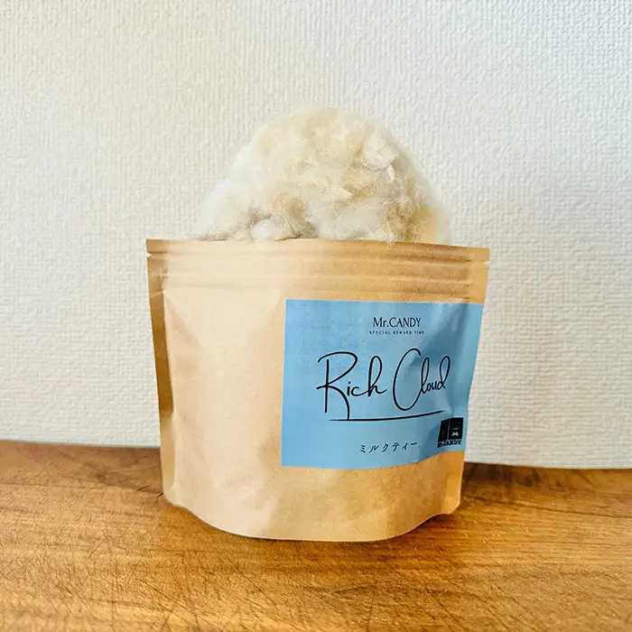 オトナ綿飴Rich Cloud洋風3種セット | わたあめ わたがし 綿あめ 綿菓子 スイーツ デザート おやつ ほどける口溶け 新食感 ソルトカカオ ミルクティー カフェラテ 埼玉県 越谷市