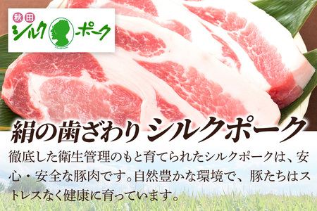 シルクポークよくばりセット(ロース100g×4・肩ロースしゃぶしゃぶ用200g×3・バラしゃぶしゃぶ用200g×3)