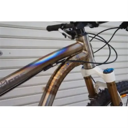 【高島屋選定品】 チタンフレームオーダーメイド自転車　マウンテンタイプ　【WELD ONE】_雑貨・日用品 アウトドア用品 スポーツ・アウトドア用品 _【1543279】