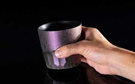 【泡が描く奇跡の模様】有田焼 麟 Lin Awa Old ロックカップ Purple 1個 化粧箱入り【金照堂】ウイスキーグラス ロックグラス 焼酎グラス 高級食器 有田焼 ギフト プレゼント 35000円 3.5万円 A35-576