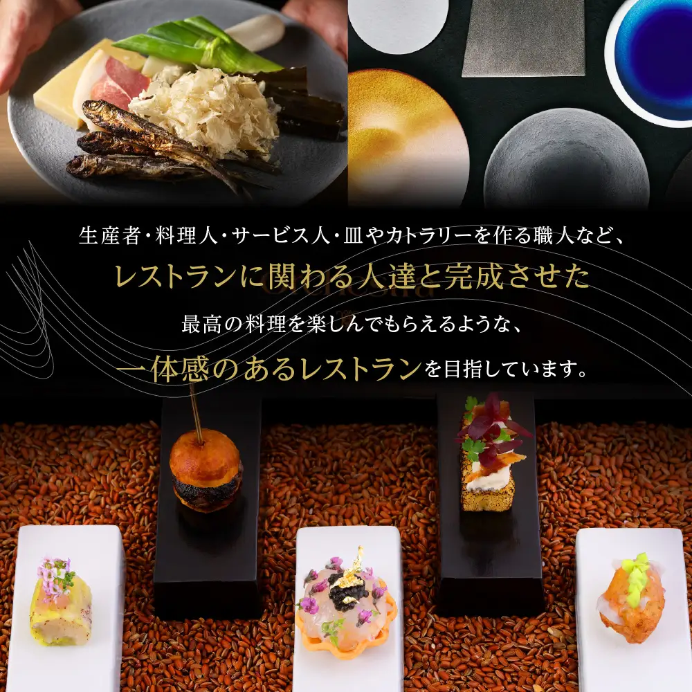 【参宮橋　イタリアン】オルケストラ　日々全て独創的【芽室町特産品コース】食事券1名様分 ※2名以上で利用可 イタリア料理 イタリアン料理 イタリアン フルコース ディナー ミシュラン 食事券 チケット 北海道 十勝　me061-011c