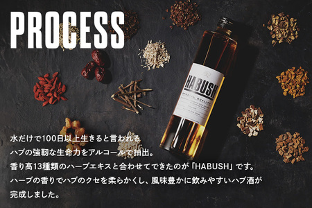 話題の ハブ酒 『 HABUSH 』 アルコール 35％ 500ml ハブ お酒 薬膳酒