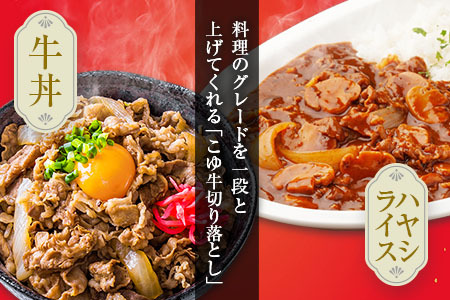［訳あり］宮崎黒毛和牛『こゆ牛』切り落とし 計1kg A4等級以上 ブランド牛 宮崎県産 冷凍 和牛 牛肉 国産【B67】