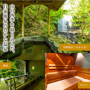 阿讃琴南平日ペア宿泊券(露天風呂付ツインAタイプ) 香川県 利用券 チケット 体験 【man220】【阿讃琴南】