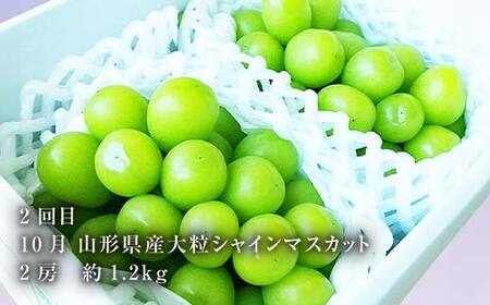 2026年8月発送開始 山形県 至高のフルーツ！山形県極上フルーツ定期便 全3回 F4A-0457