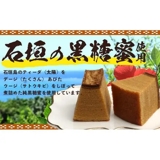 石垣島 やし屋手作り 黒糖バウムクーヘン　直径15cm以上×2箱　YA-1