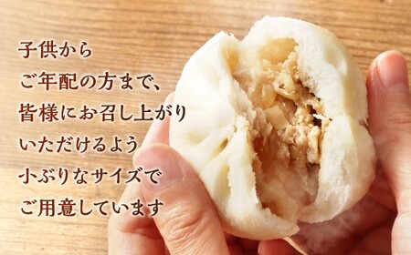 【全3回定期便】長崎ぶたまん 40個(10個入×4パック) ／ ぶたまん 中華まん 肉まん 豚 豚肉 中華 冷蔵 小分け お取り寄せ おやつ グルメ 国産 惣菜 長崎 長崎県産 長崎県 長崎市