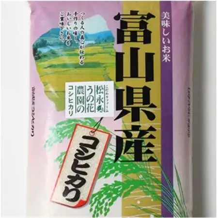 【2ヵ月毎定期便】松永うの花農園産コシヒカリ5kg全6回【4058602】