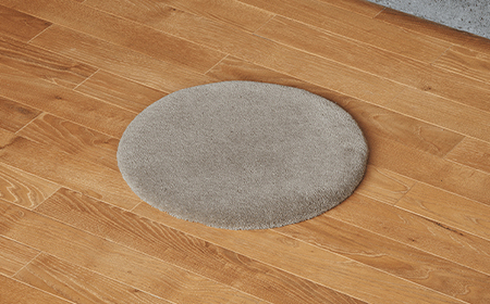 【山形緞通】Crafton Cushion - No.5 (Circle) [絨毯 じゅうたん ラグ カーペット oc-cccxx-no5]