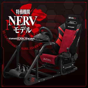STRASSE RCZ01 TYPE EVA RACING レーシングコックピット シート付 ／ コスティック エヴァンゲリオン エヴァ コラボ 初号機モデル 公式ライセンス商品 奈良県 御所市