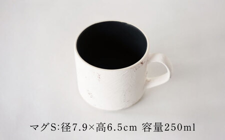 【美濃焼】SHIKKUI マグS/プレートセット マットブラック ペア 4点セット【marushin-pottery 丸新製陶】[MAM088]