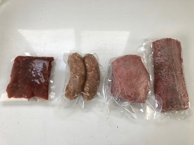 天然の鹿肉！ジビエセット　ジビエ ステーキ 鹿 ジビエ じびえ