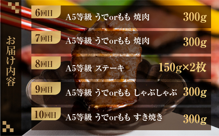 飛騨牛づくし定期便 10回 2人前 定期便 
