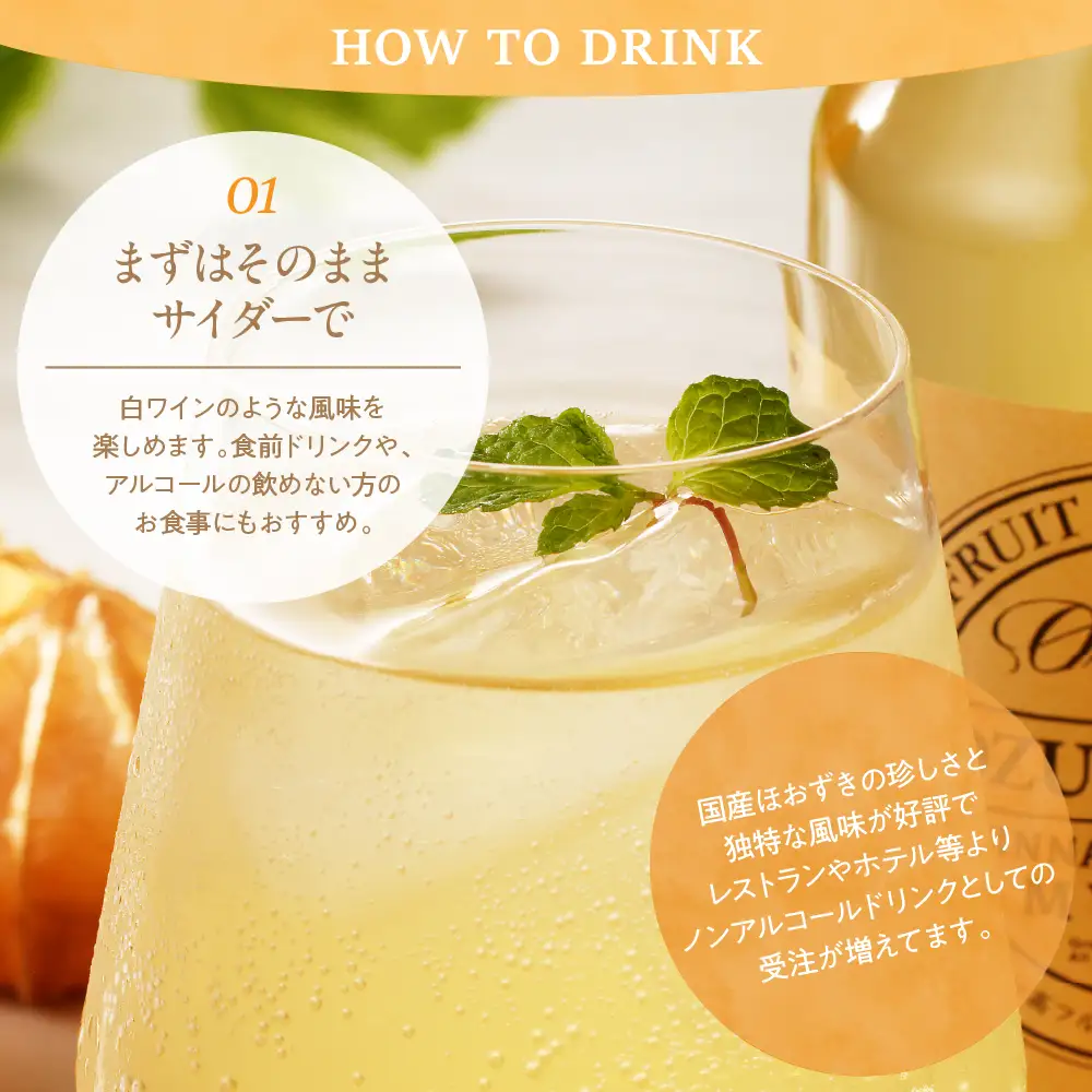 ほおずきサイダー ほおずき サイダー 5本セット 310ml 飲料 ドリンク 炭酸