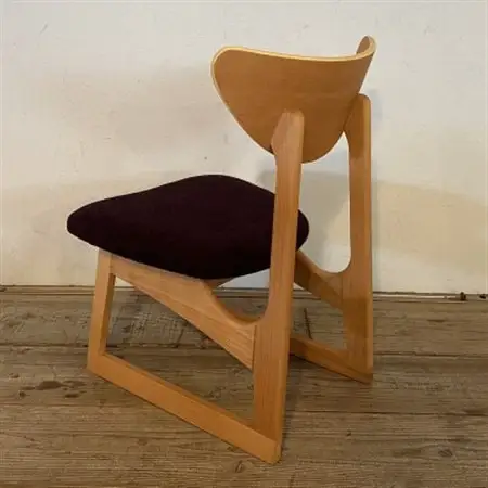 Lager Chair(ラガーチェア)NC パープル ナチュラルフレーム【SWOF】_雑貨・日用品 椅子・チェア・ソファ 家具・インテリア _【1555228】