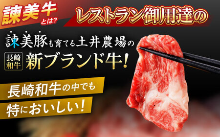【お中元対応可】【特Aのブランド米で育てた】諫美牛 カルビ 500g(250g×2) / 牛肉 ぎゅうにく 和牛 牛 肉 国産 かるび 焼肉 やきにく / 諫早市 / 株式会社土井農場 [AHAD091]