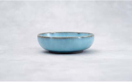 有田焼 月白輪花深皿（14.5cm）2個セット【梶原大敬 茂正工房】食器 うつわ 器 青磁 多様鉢 作家 35000円 3.5万円 A35-496